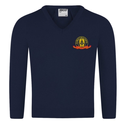 St Marys Norton Knitted Vee, SHOP BOYS, SHOP GIRLS