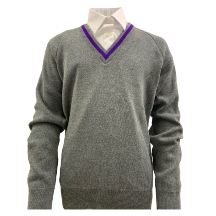 Edenhurst Grey Knit Vee, SHOP BOYS