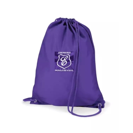 Edenhurst Gym Sac's Purple and Black, SHOP BOYS, SHOP GIRLS