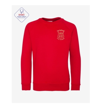 Springhead Primary Crewneck Jumpers, Springhead Primary, Shop Boys, Shop Girls