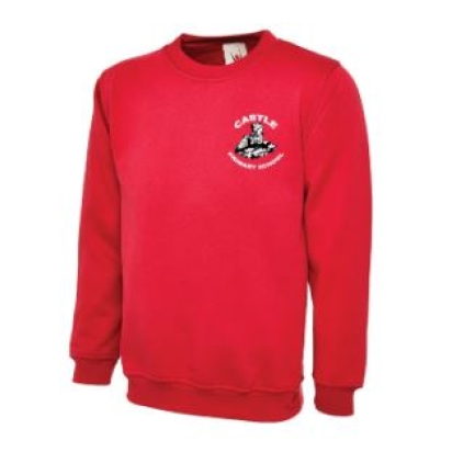 Castle Primary Crewneck Jumper, Castle Primary School, Shop Boys, Shop Girls