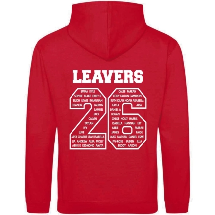 WILLOWS LEAVERS HOODIES, SHOP LEAVERS HOODIES, Leavers Hoodies Collect From School